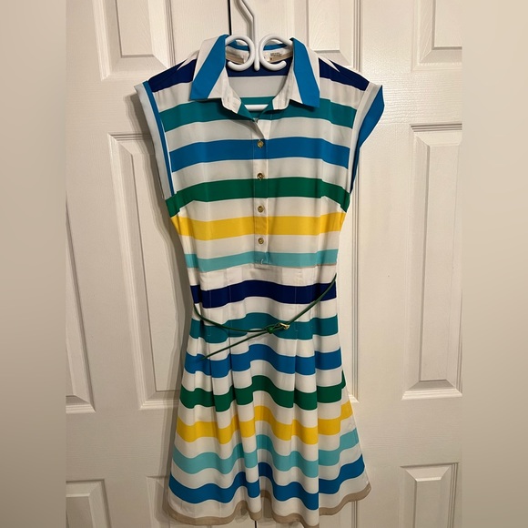 Calvin Klein Multi Coloured Summer Dress - Picture 1 of 3